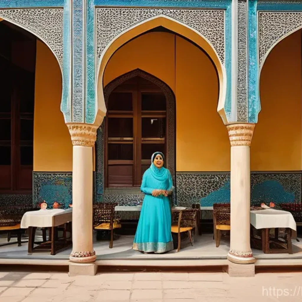 이란 전통 디저트 팔루데 - **Ancient Persian Falooda: A Timeless Refreshment**
    "A captivating, historical depiction of Falo...