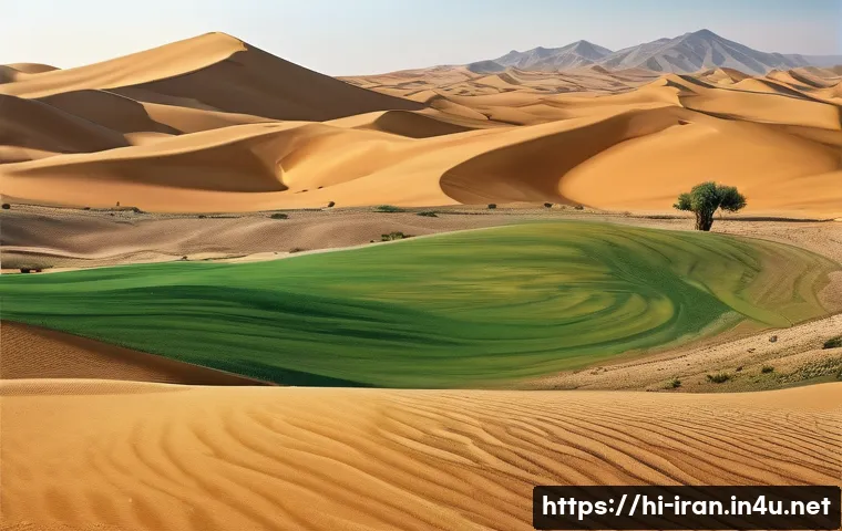 이란의 사막 생태계 - Here are three detailed image generation prompts in English, based on the provided text about the de...